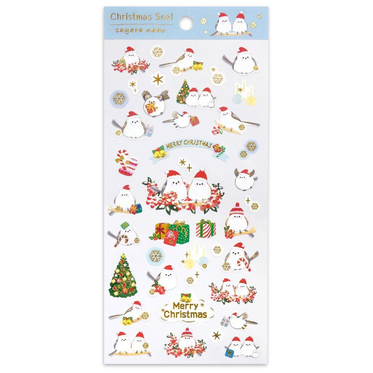Shimaenaga Christmas Cotton Stickers by Active Corporation | Papertail Fox