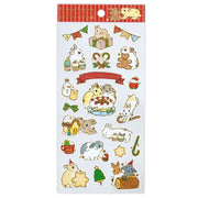 Bunny Sweets Christmas Cotton Stickers by Active Corporation | Papertail Fox