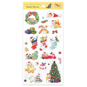 Shiba Inu Christmas Cotton Stickers by Active Corporation | Papertail Fox