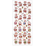 Santa and Cookies Christmas Drop Stickers by Active Corporation | Papertail Fox
