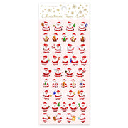 Tiny Santas Christmas Paper Stickers by Active Corporation | Papertail Fox