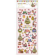 Santa and Tree Christmas Paper Stickers by Active Corporation | Papertail Fox