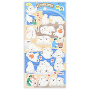 Polar Bear Zoom In Animals Washi Sticker Sheet by NB Co | Papertail Fox