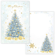 Noel Crystal Christmas Letter Paper and Envelopes by NB Co | Papertail Fox