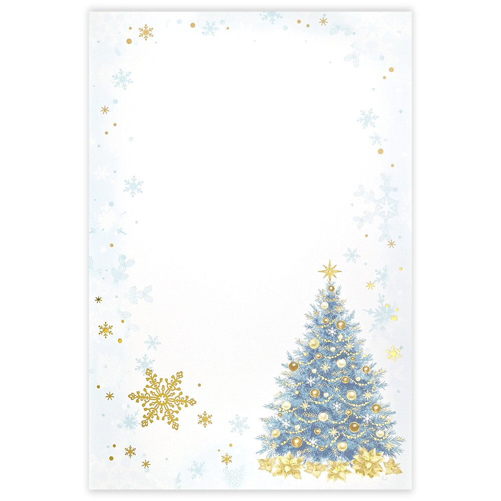 Noel Crystal Christmas Letter Paper and Envelopes | NB Co