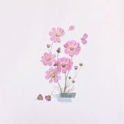 Cosmos Pressed Flower Stickers by Appree | Papertail Fox