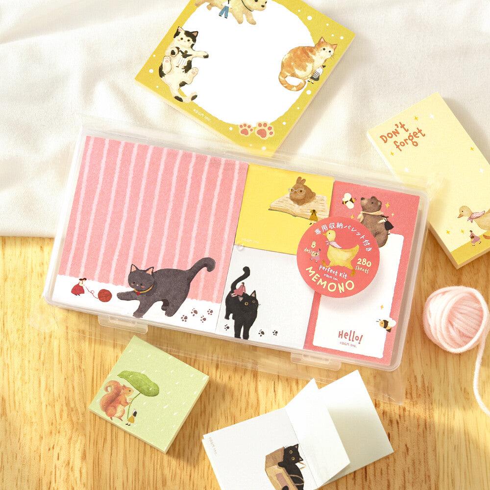 Petit Story MEMONO 8 Pad Memo Set by BGM | Papertail Fox