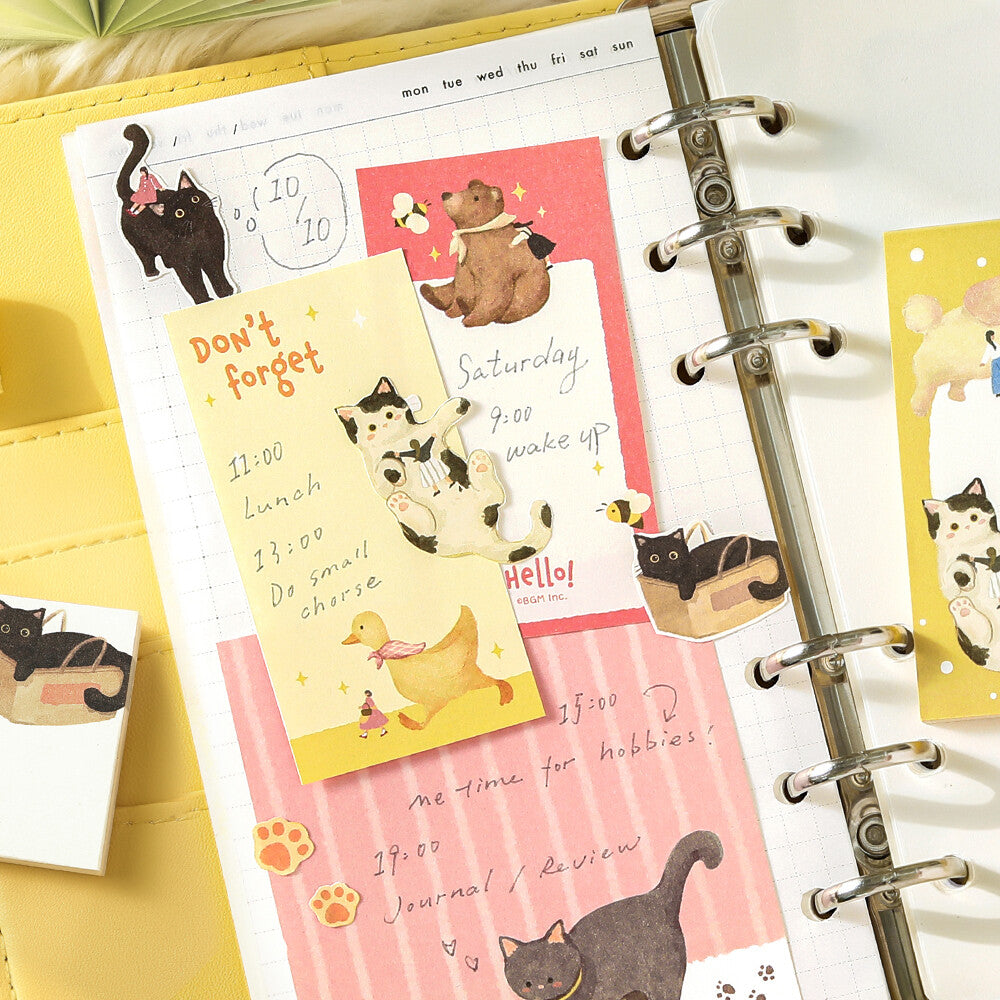 Petit Story MEMONO 8 Pad Memo Set by BGM | Papertail Fox