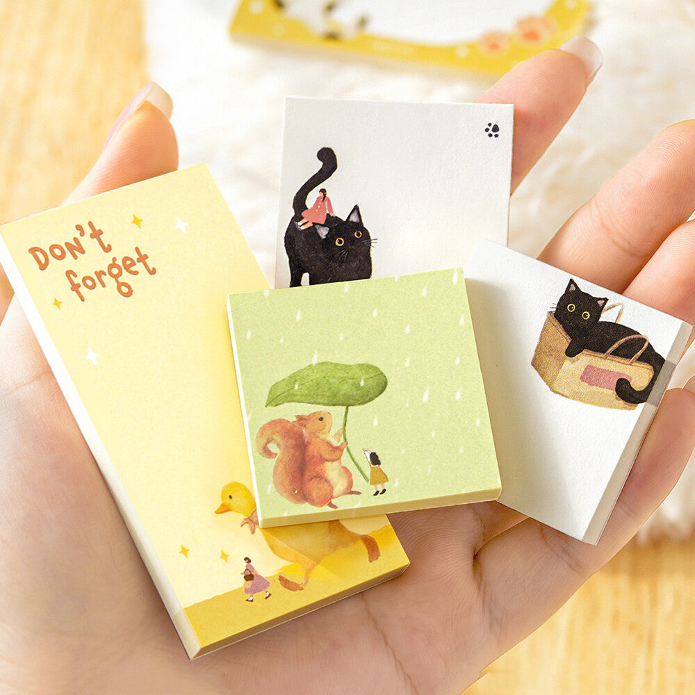 Petit Story MEMONO 8 Pad Memo Set by BGM | Papertail Fox