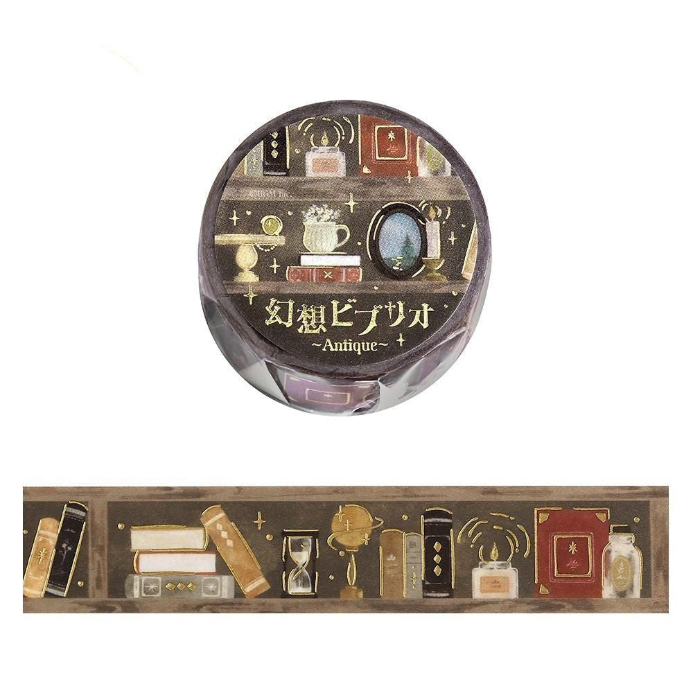 Fantasy Biblio Antique Foil Washi Tape by BGM | Papertail Fox