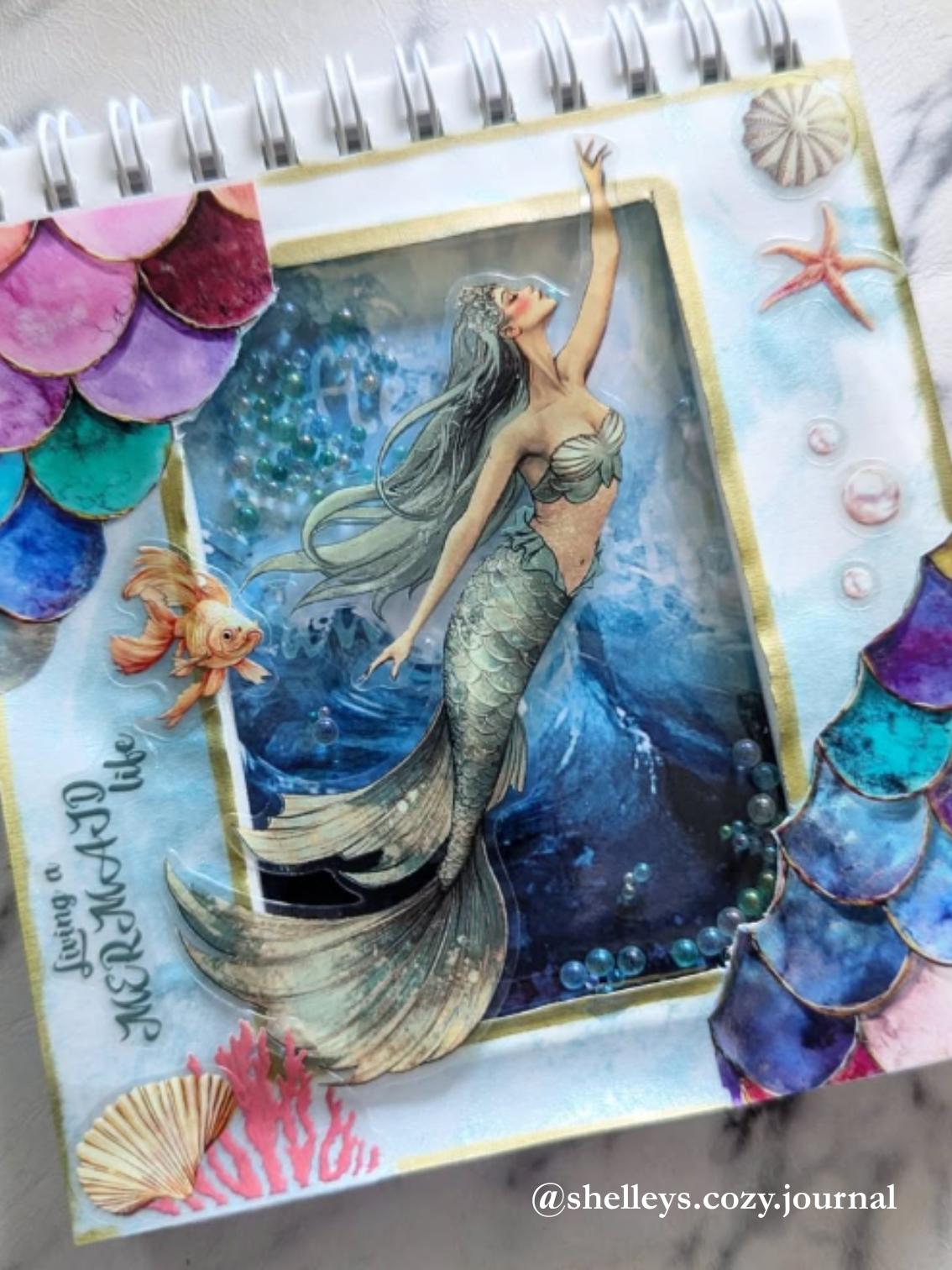 Mermaid Scale Tape | CoraCreaCrafts