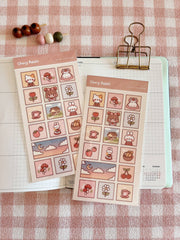 Lovely Cottage Sticker Sheet no.023 by Cherry Rabbit | Papertail Fox
