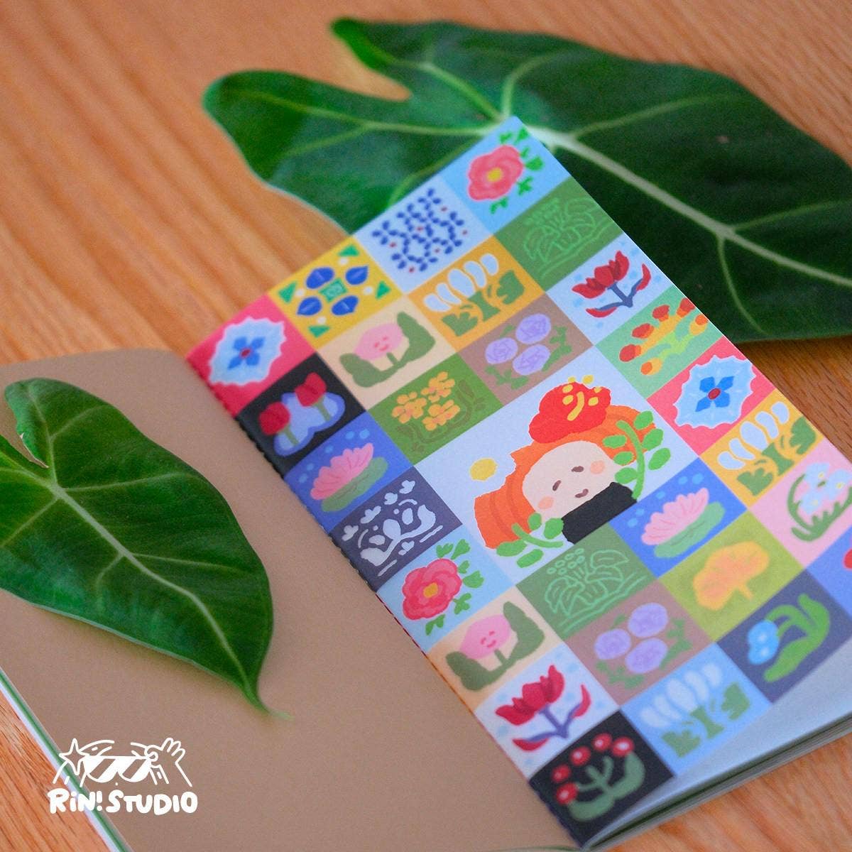 Quiet Garden Traveler's Notebook Insert | RiN! Studio