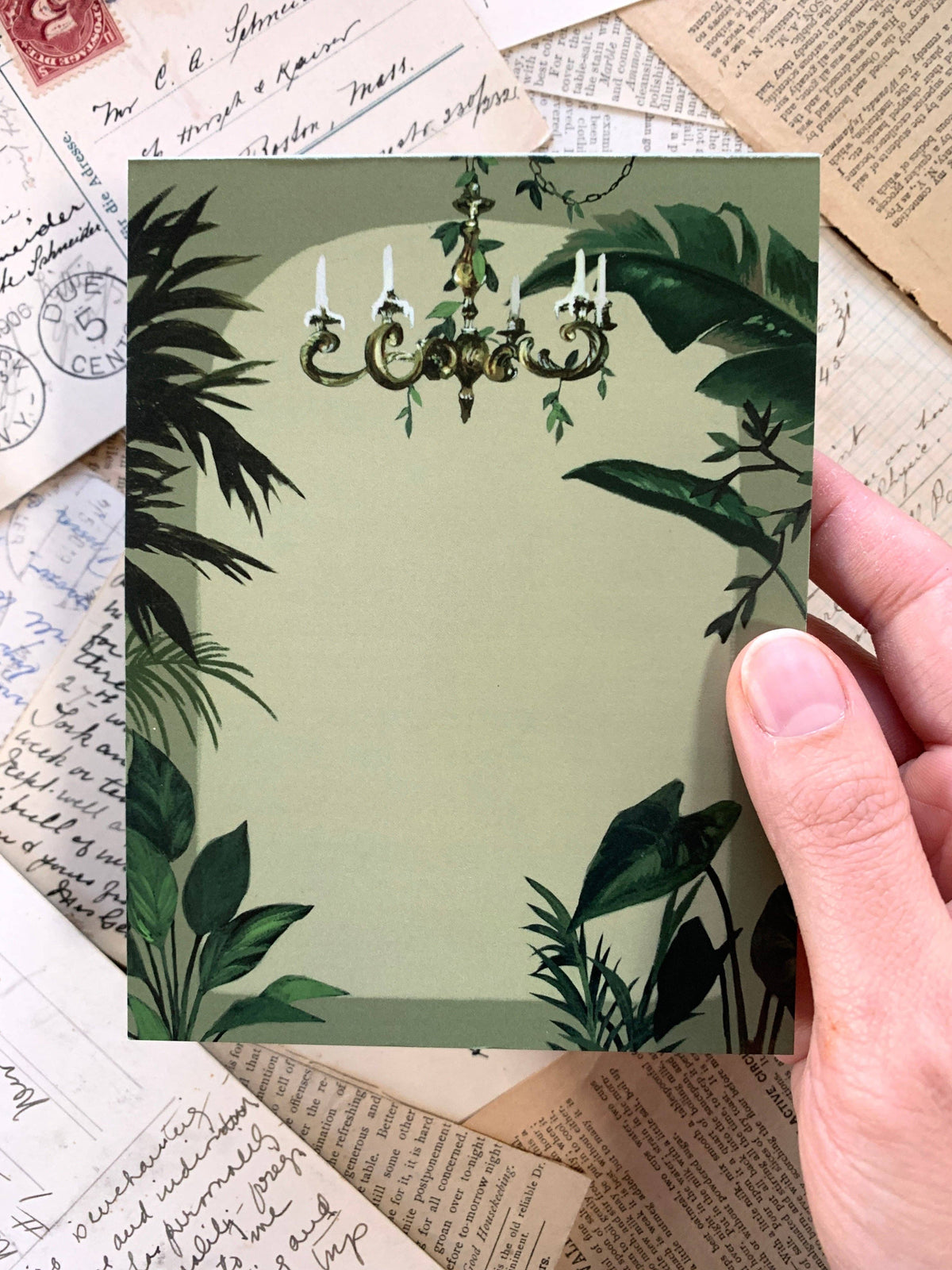 The Conservatory Notepad by The Creeping Moon | Papertail Fox
