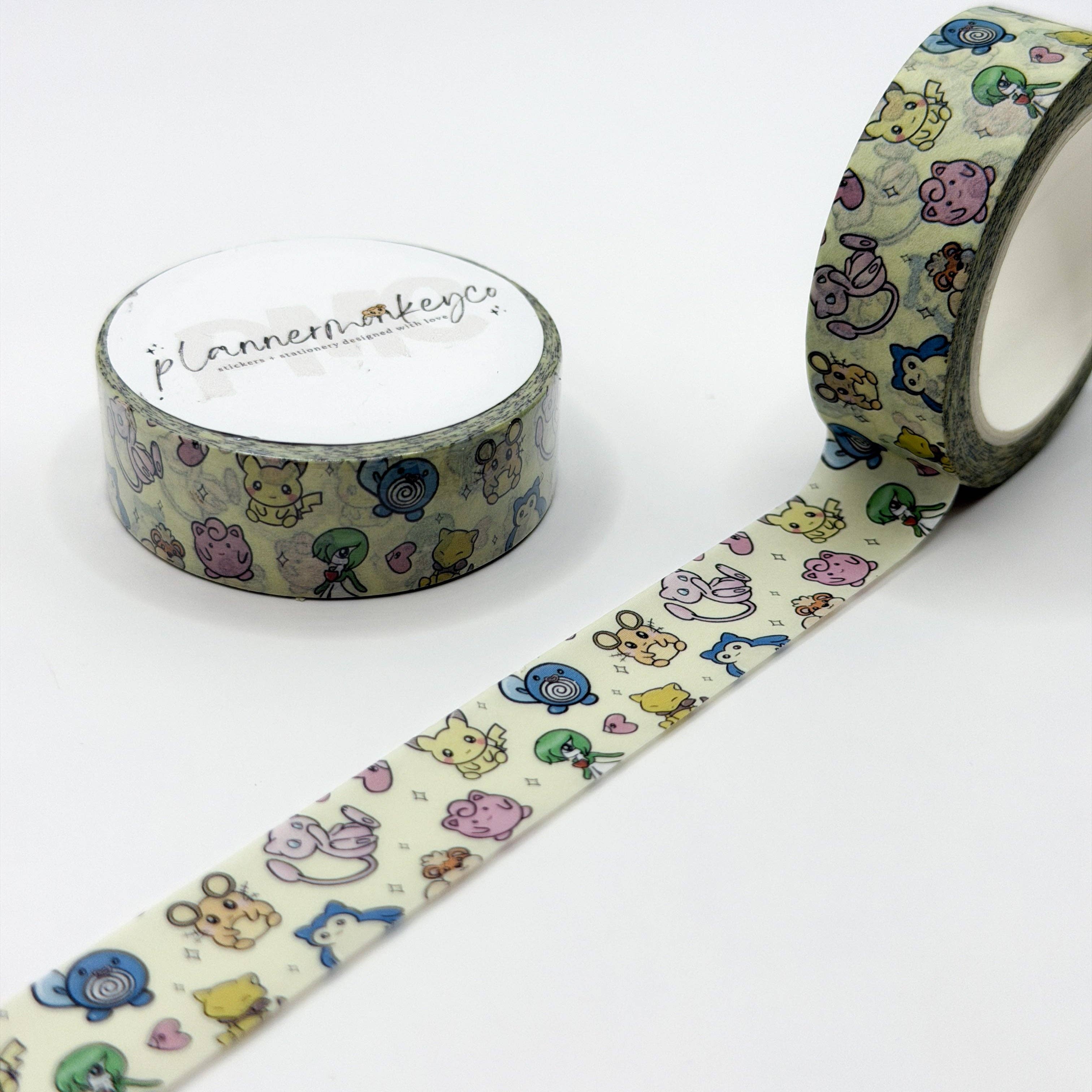 Pocket Planner Pal Washi Tape | Planner Monkey Co
