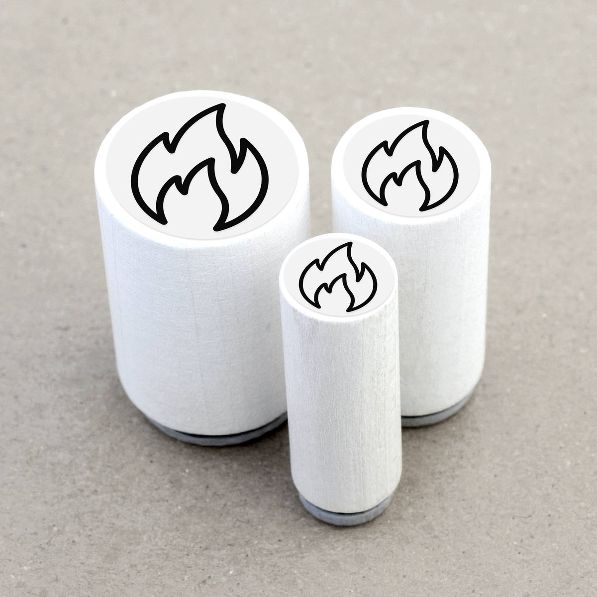 Flame Mini Stamp | Merry & Bright