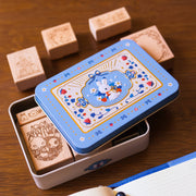 Strawberry Bunny Mystery Stamp Tin by Thousand Skies | Papertail Fox