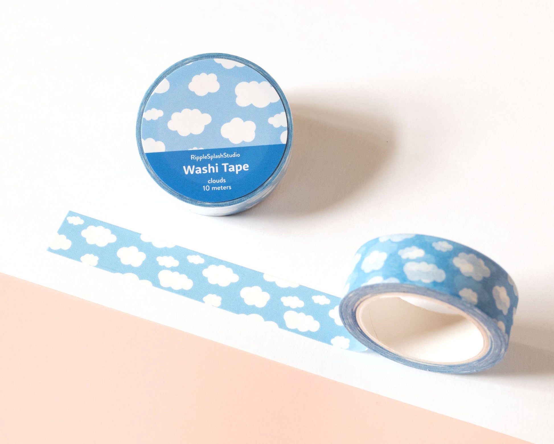 Clouds Washi Tape by RippleSplash Studio | Papertail Fox