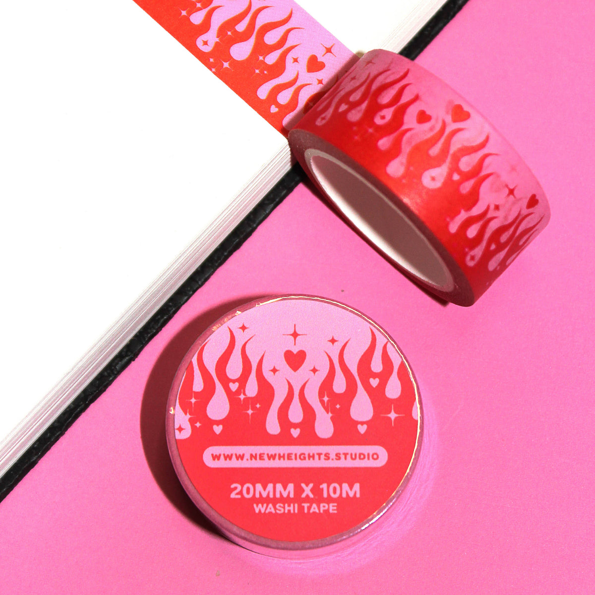 You Set My Heart on Fire Washi Tape | New Heights Studio