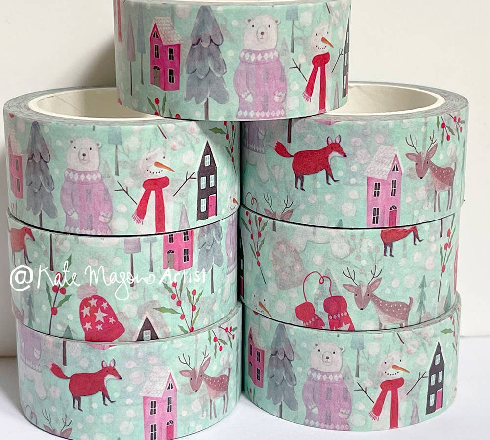 Nordic Winter Washi Tape | Kate Mason Artist