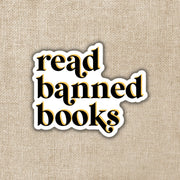 Read Banned Books Sticker | Kingdom of Threads (USA) - Papertail Fox