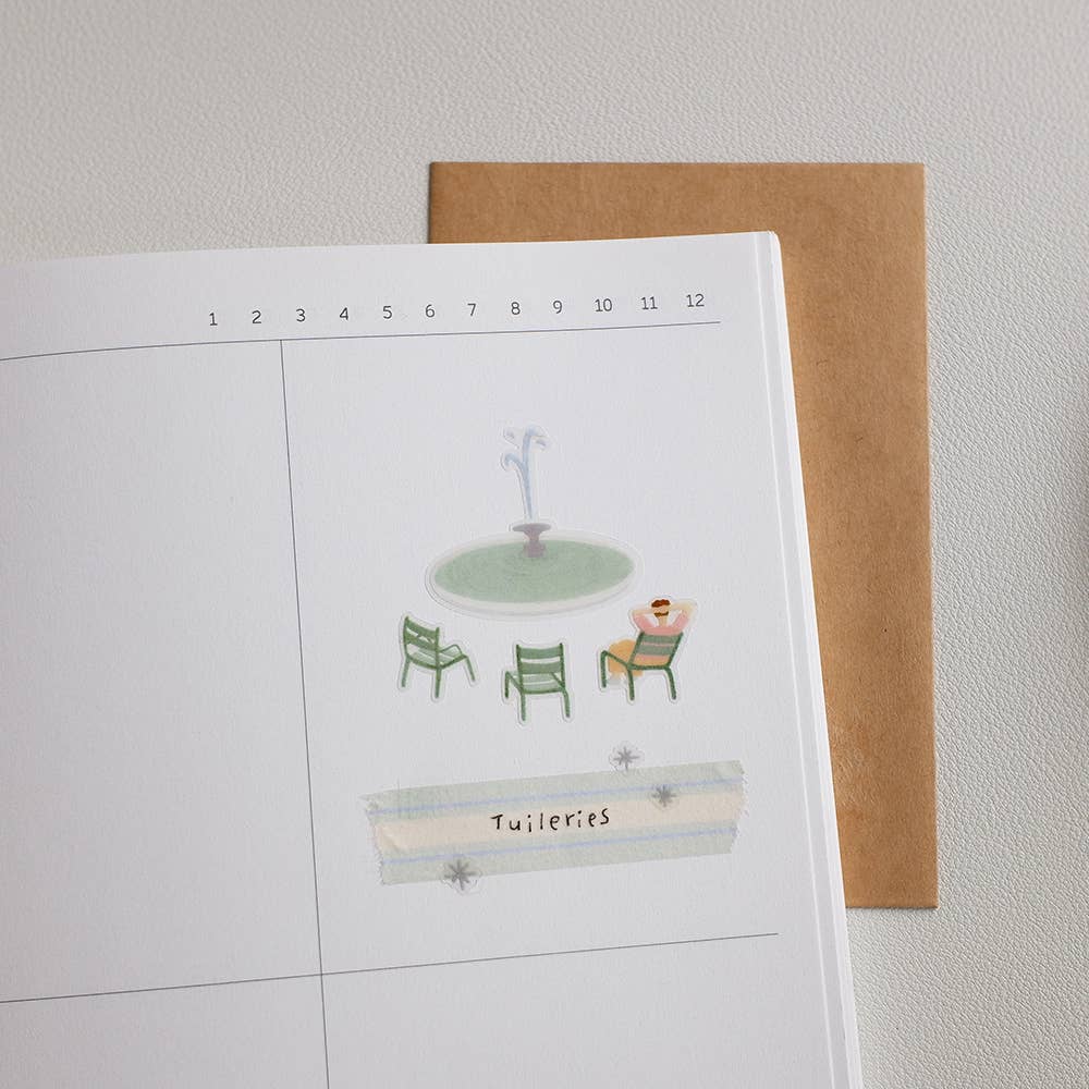 Mon Paris Sticker Sheet by Suatelier