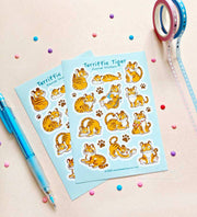 Terriffic Tiger Sticker sheet