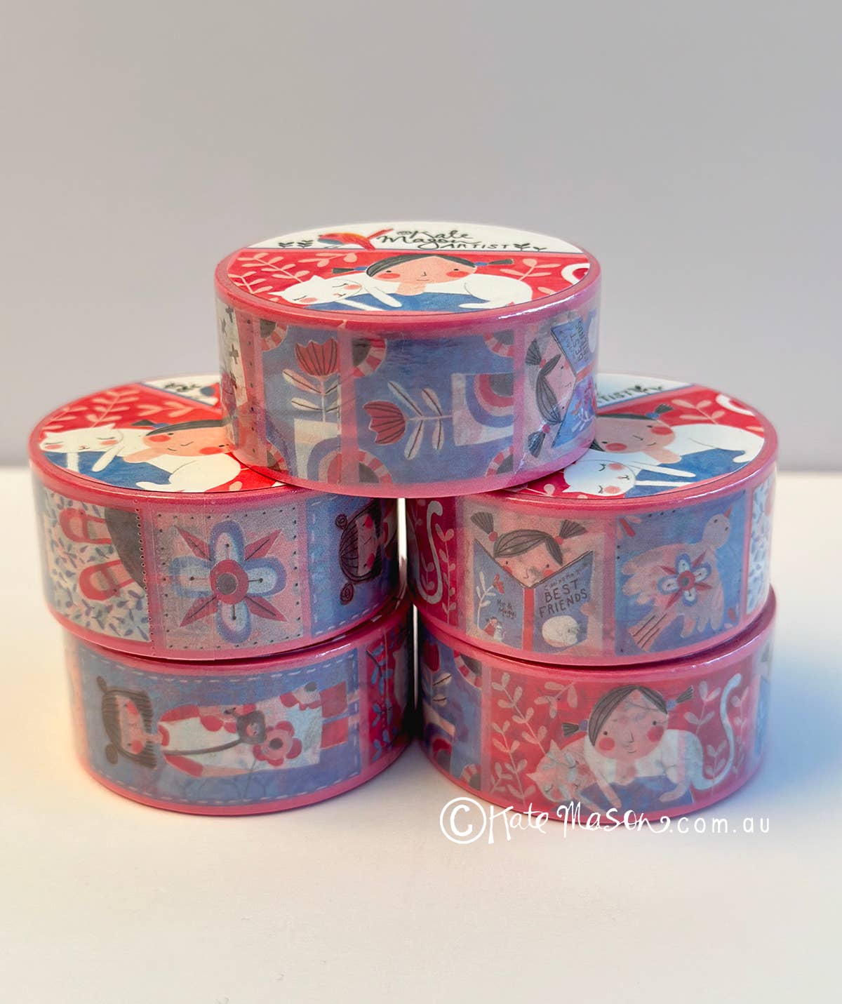 Girl Story Washi Tape | Kate Mason Artist