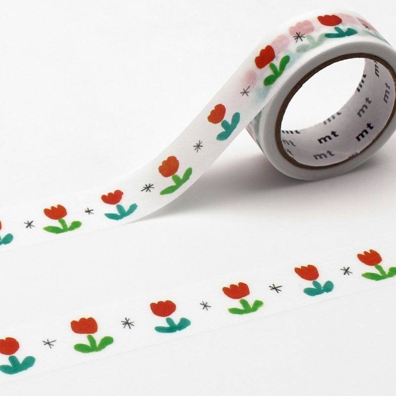 Makoto Matsubayashi Tulip Washi Tape by MT Tapes | Papertail Fox