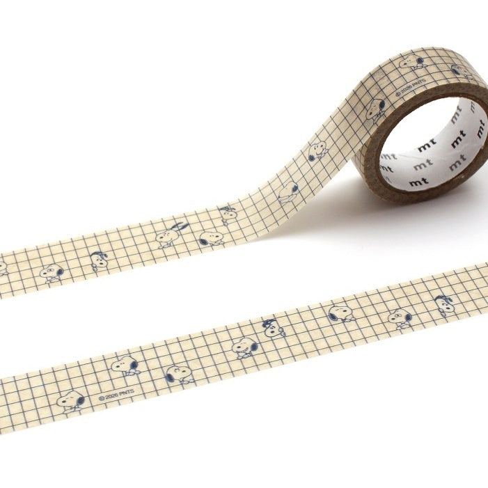 mt Peanuts Upcycle Snoopy and Check Washi Tape by MT Tapes | Papertail Fox