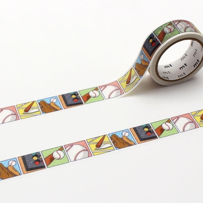 Baseball Washi Tape by MT Tapes | Papertail Fox