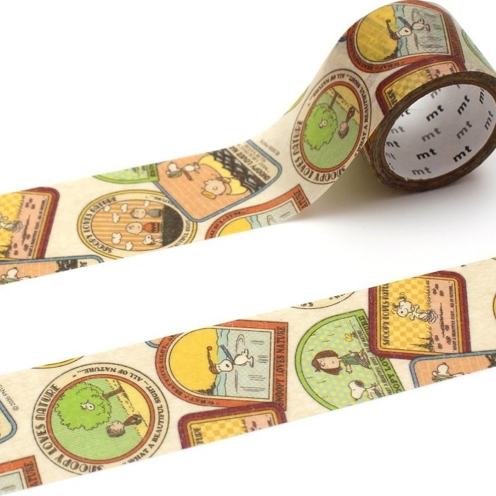 mt Peanuts Upcycle Vintage Stickers Washi Tape by MT Tapes | Papertail Fox