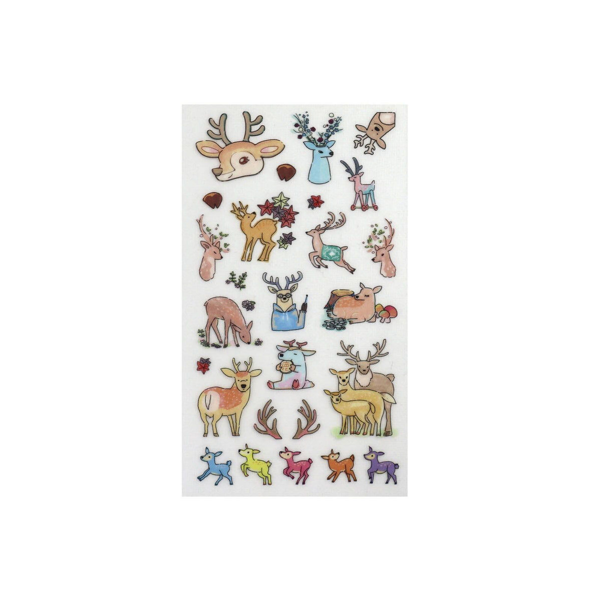 Deer Paper Transfer Stickers by Irodo
