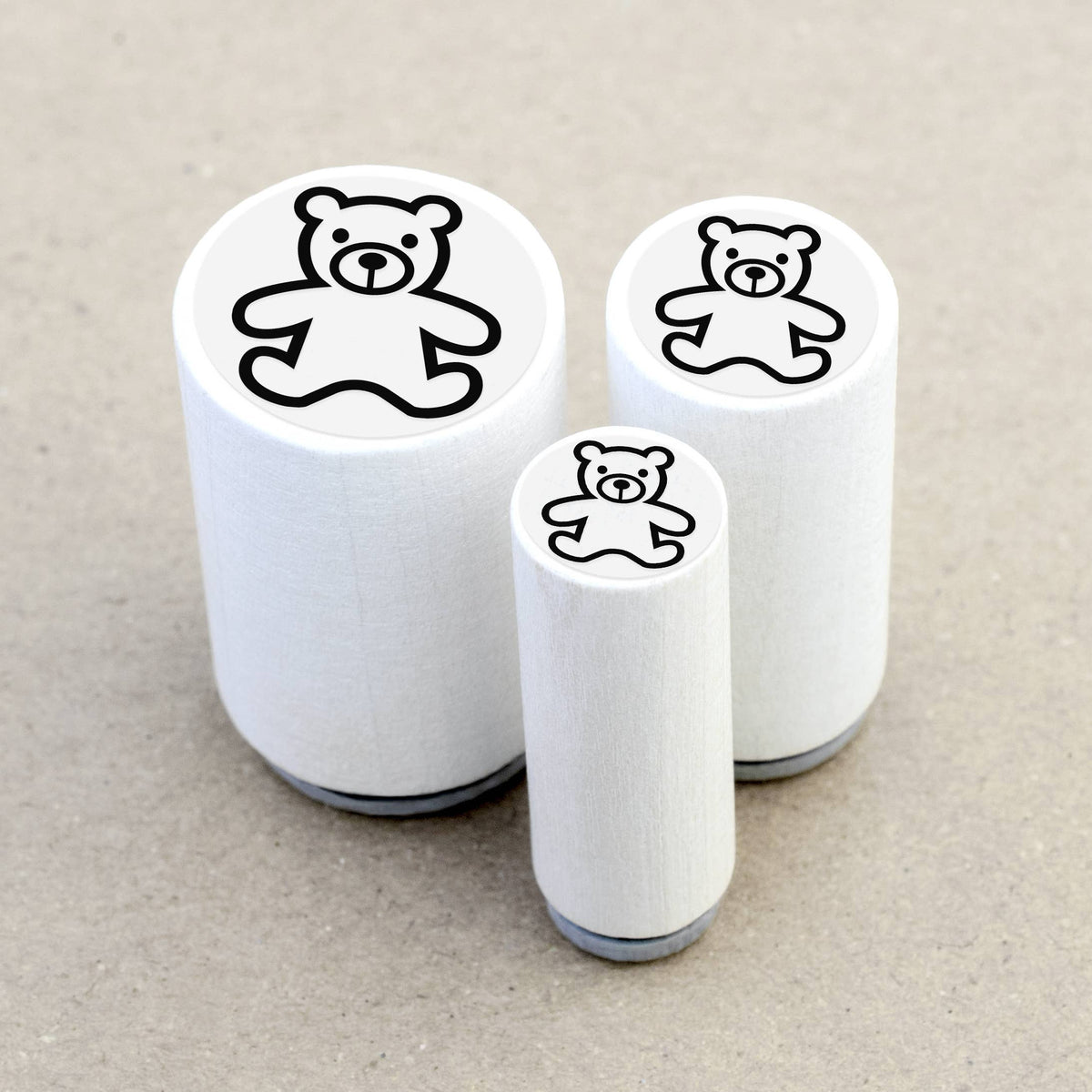 Teddy Bear Mini Stamp | Merry & Bright