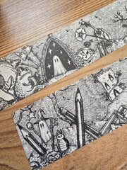 Infinite Oddities Extra Wide Spooky Fantasy Washi Tape by Jon Turner | Papertail Fox