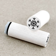 Feathered Snowflake Mini Stamp by Merry & Bright | Papertail Fox