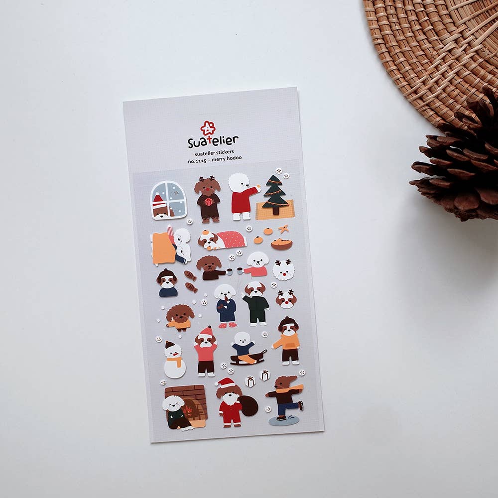 Merry Hodoo Sticker Sheet by Suatelier
