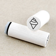 Soft Serve Cone Mini Stamp by Merry & Bright | Papertail Fox