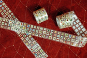 Mini Postage Stamps Transparent Tape | CoraCreaCrafts