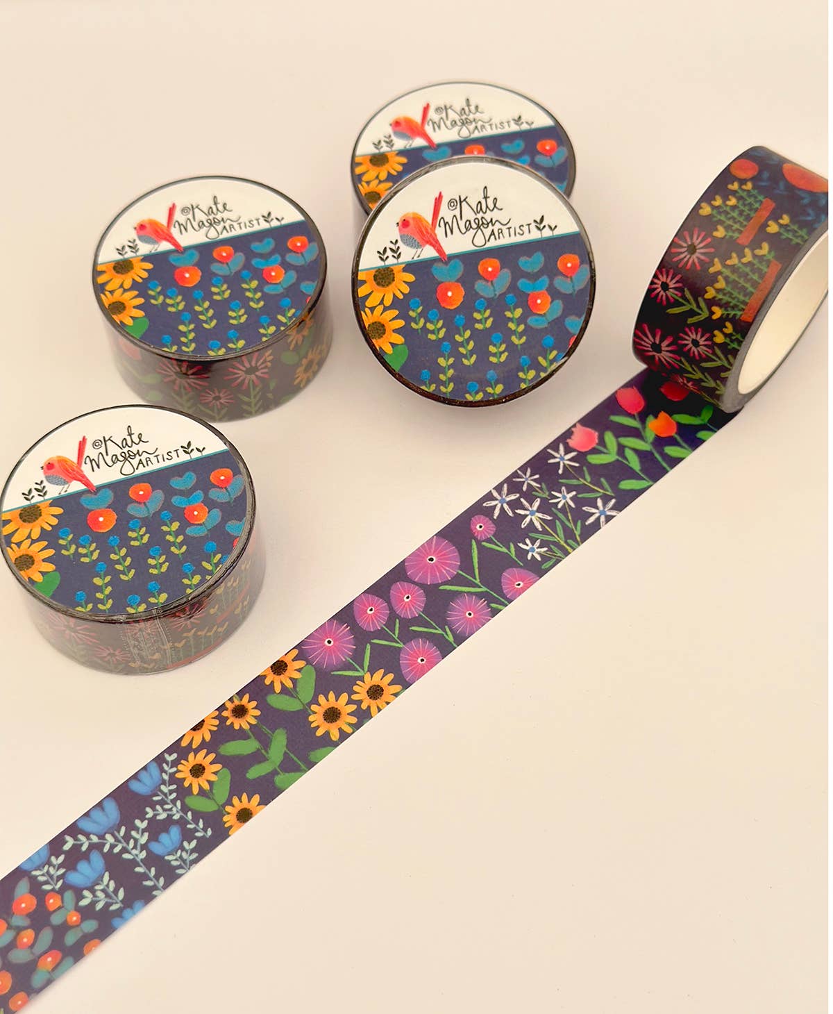 Flower Farm Washi Tape | Kate Mason Artist