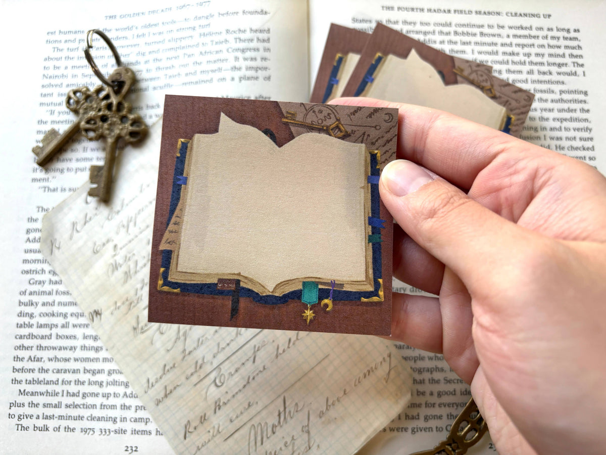Wizard's Tome Sticky Note by The Creeping Moon | Papertail Fox