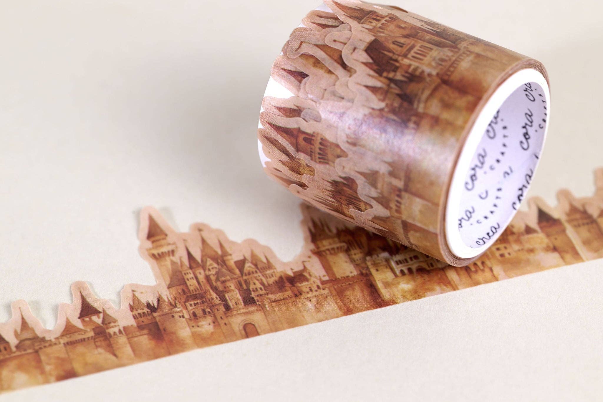 Castles Cutout Tape | CoraCreaCrafts