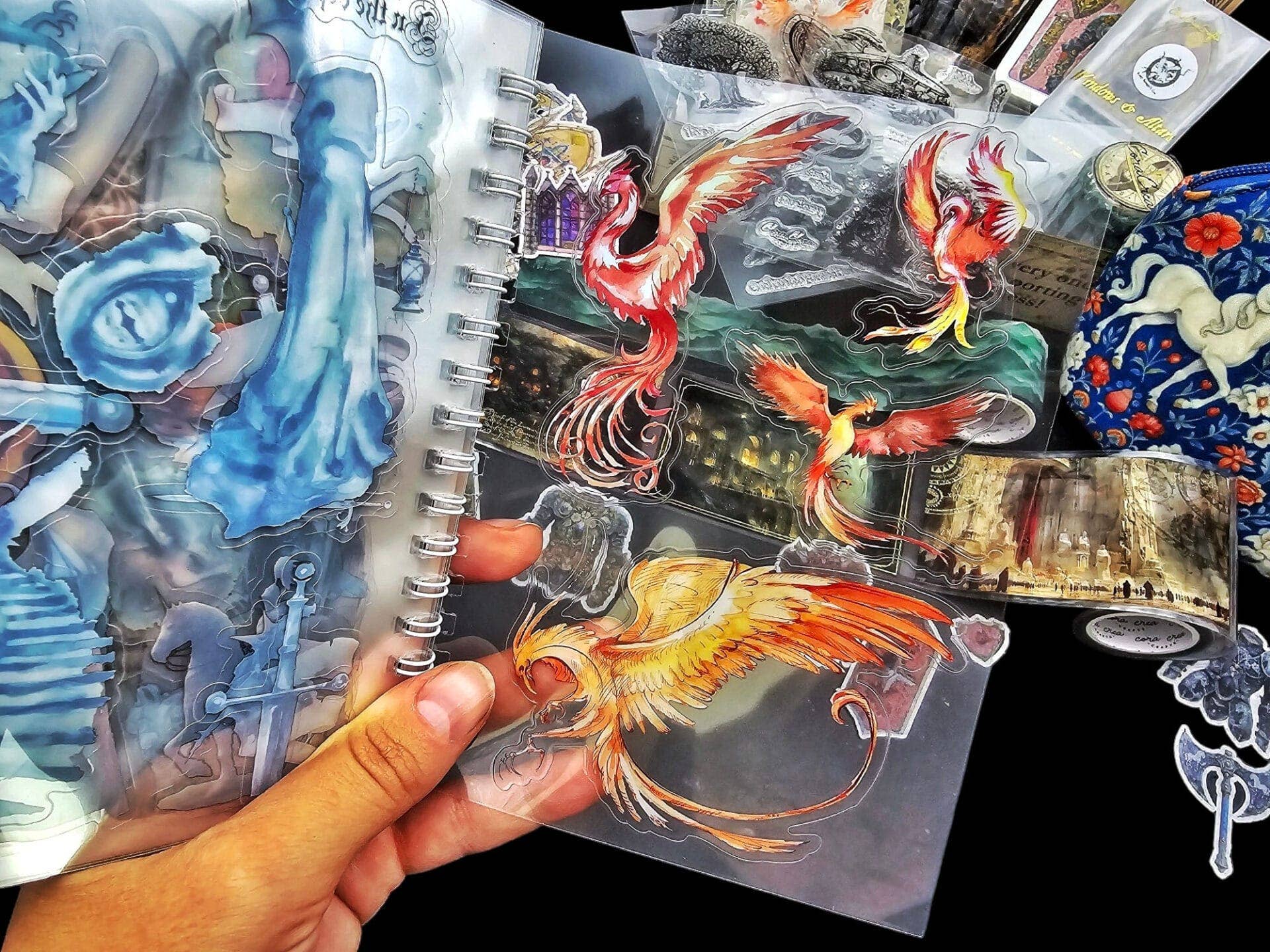 Fantasy Sticker Book | CoraCreaCrafts
