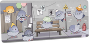 Pigeon Kawaii Deskmat by CutieSquad | Papertail Fox