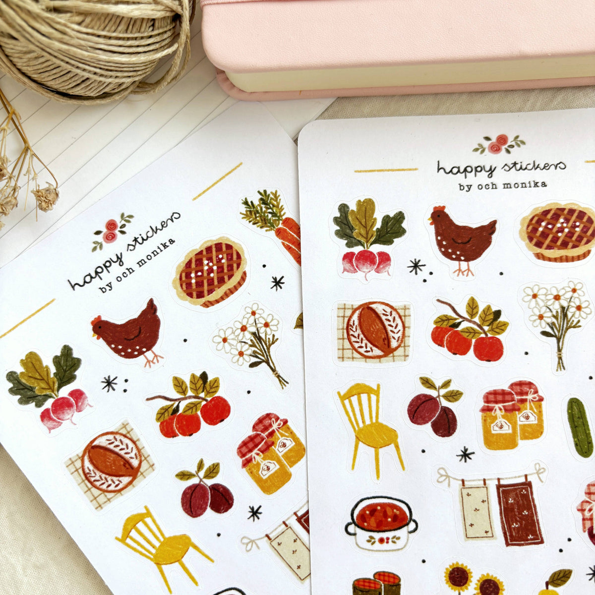 Countryside Sticker Sheet | Och Monika