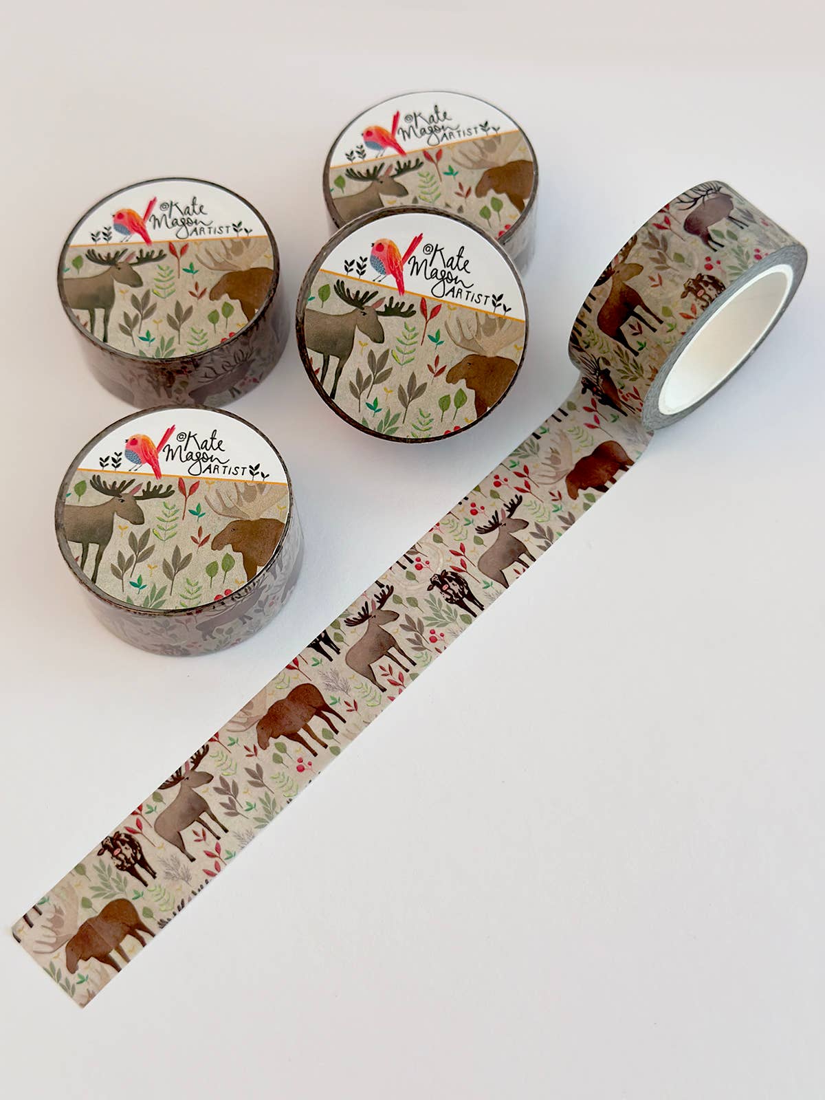 Antlers & Horns Washi Tape | Kate Mason Artist