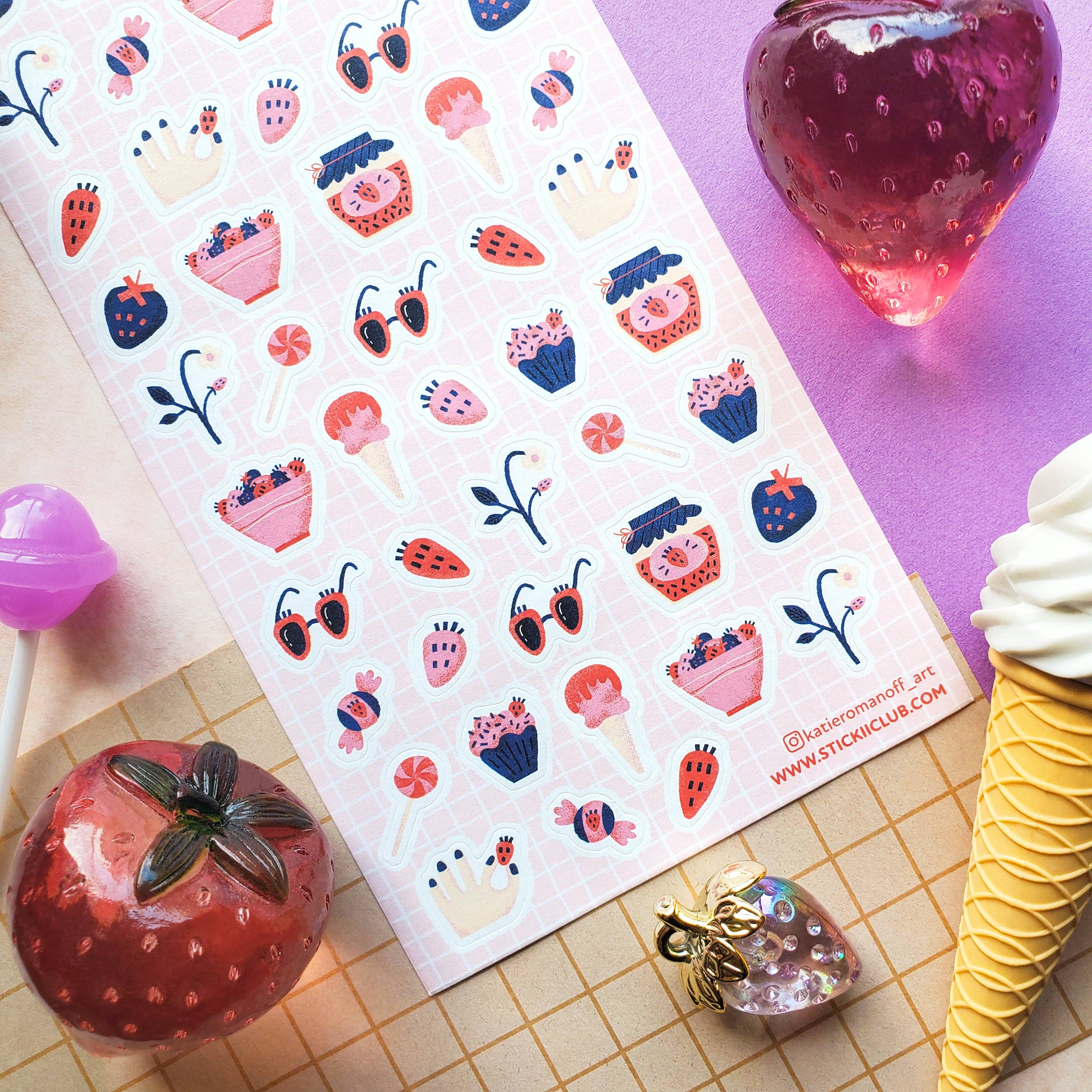 Sweet Pickings Sticker Sheet | Stickii