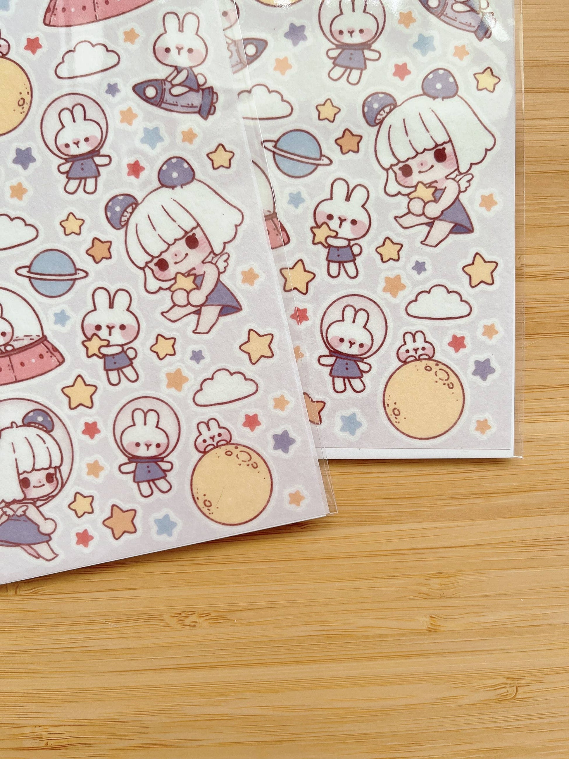 Space Adventure Sticker Sheet no.090 by Cherry Rabbit | Papertail Fox