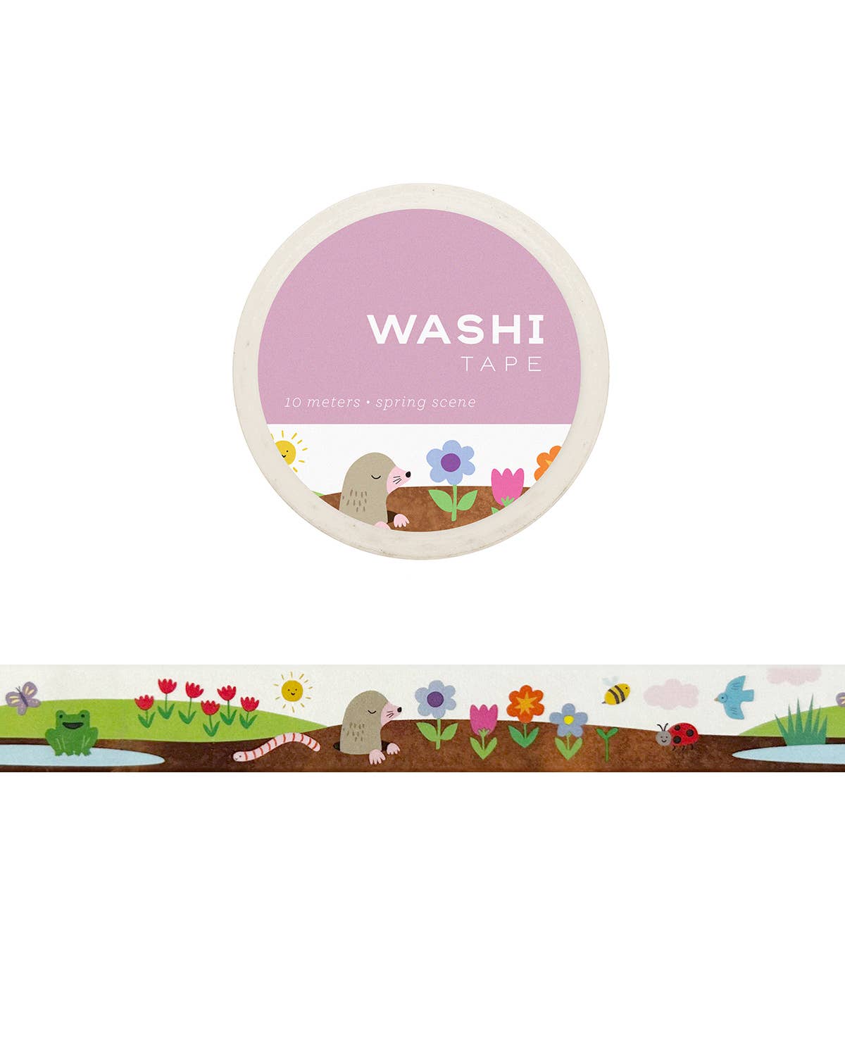 Spring Scene Washi Tape by Girl of All Work | Papertail Fox
