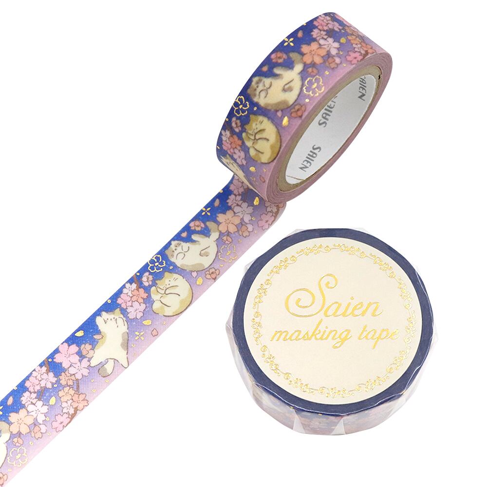 Spring Evening Washi Tape by Kamiiso SAIEN | Papertail Fox